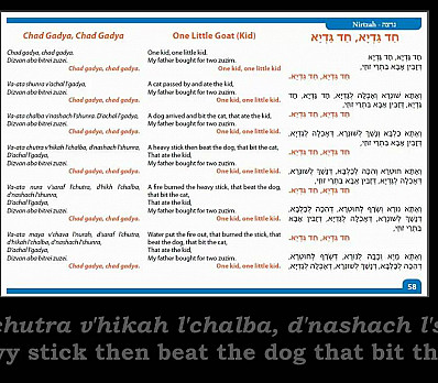 Chad Gadya | Passover haggadah by Ayala Livny