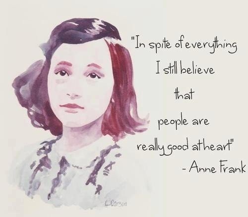 Anne Frank Quote on Freedom