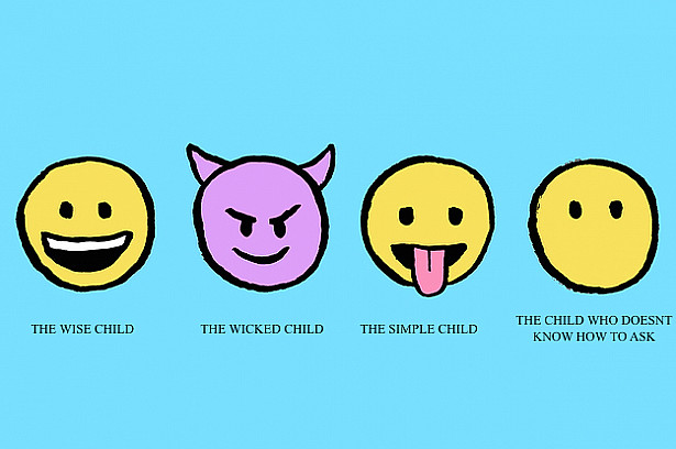 Emoji Four children