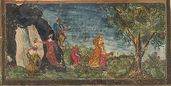 Miriam's Well Illuminated Manuscript