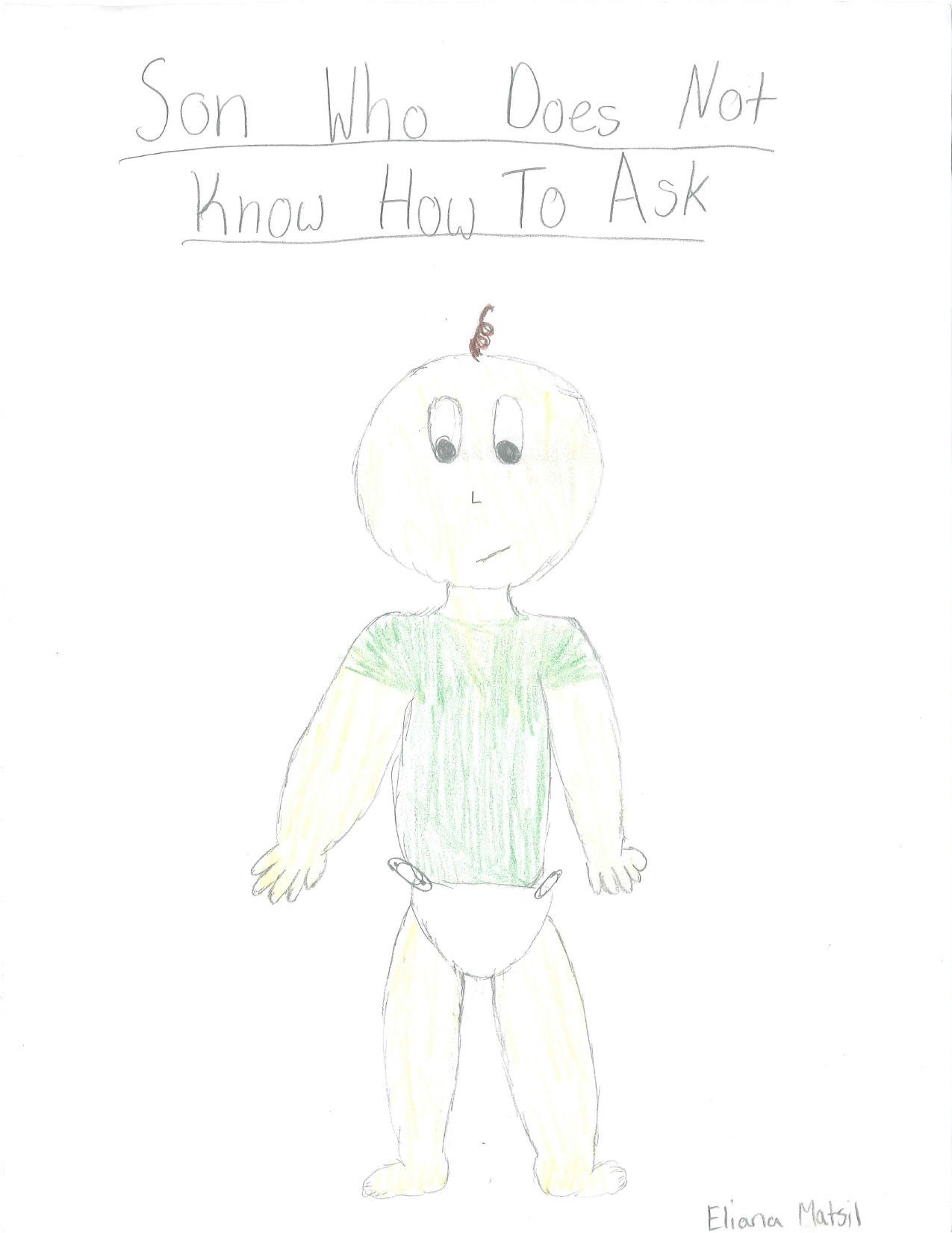 The Child Who Does Not Know How To Ask