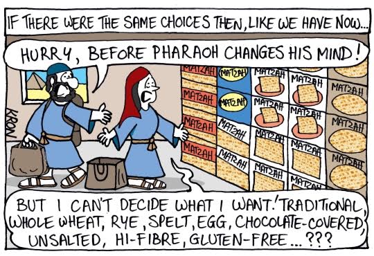 Matzah Choices