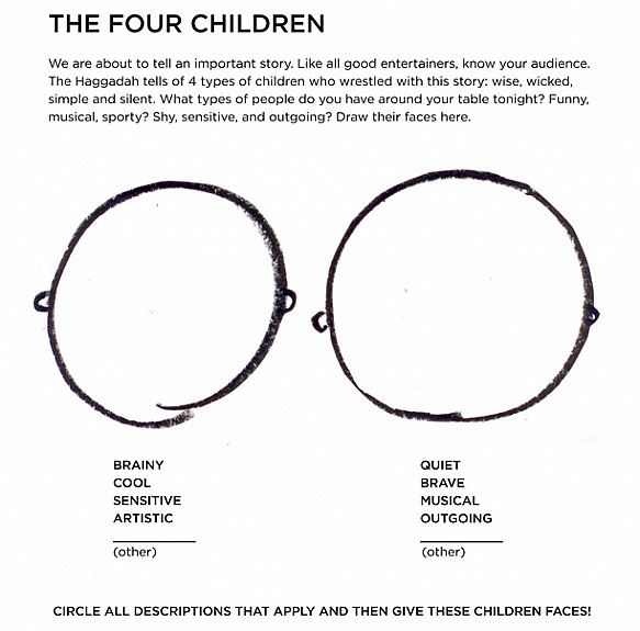 Four Children - Drawing Activity