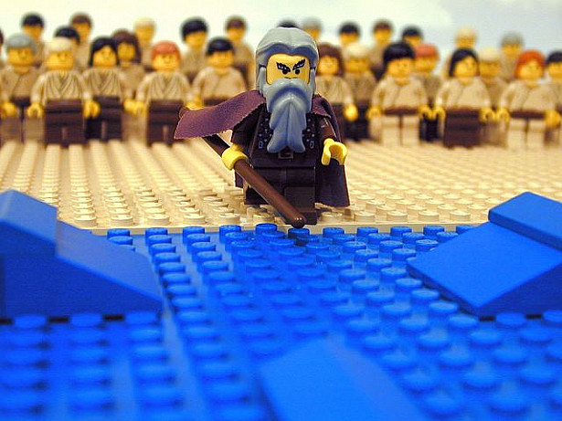 Exodus story in LEGO