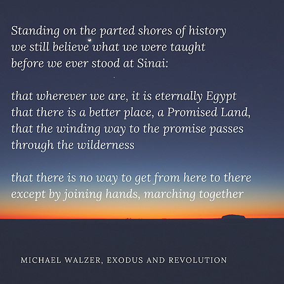 Michael Walzer, Exodus and Revolution