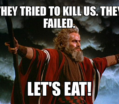 Moses Meme | Passover haggadah by Jamie Gelberg