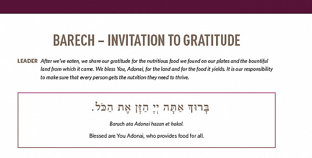 BARECH – INVITATION TO GRATITUDE