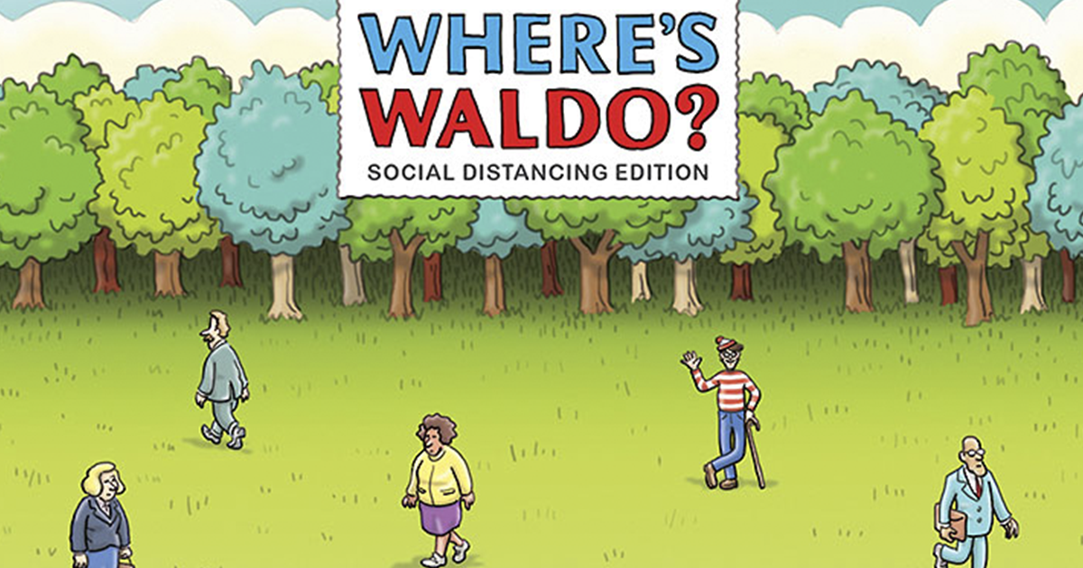 Where's Waldo-Social Distancing