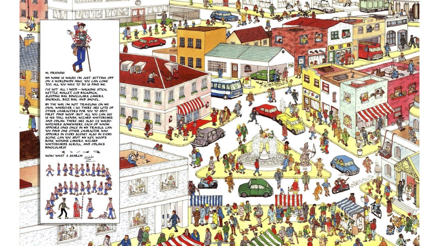 Where's Waldo & the Afikomen?