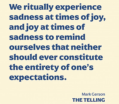 Joy & Sadness | Passover haggadah by The Telling By Mark Gerson