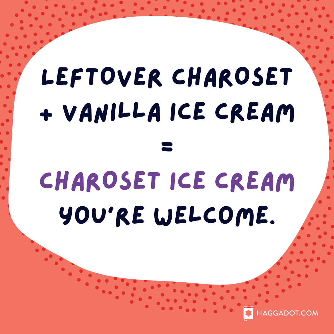 Charoset Ice Cream