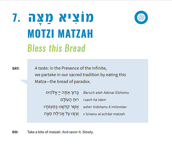 Motzi - Matzah / Bless This Bread