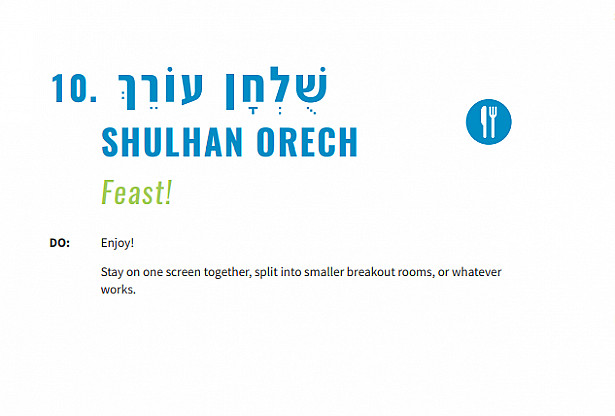 Shulhan Orech / Feast!