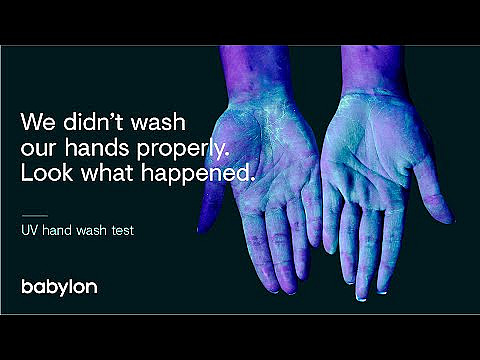 Coronavirus | Why it's important to wash your hands properly - UV experiment