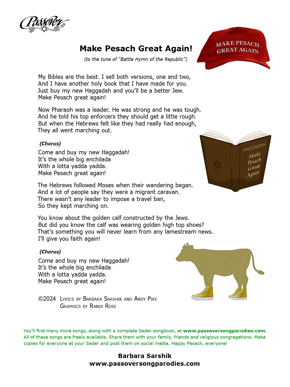 MakePesachGreatAgain (Song Parody)