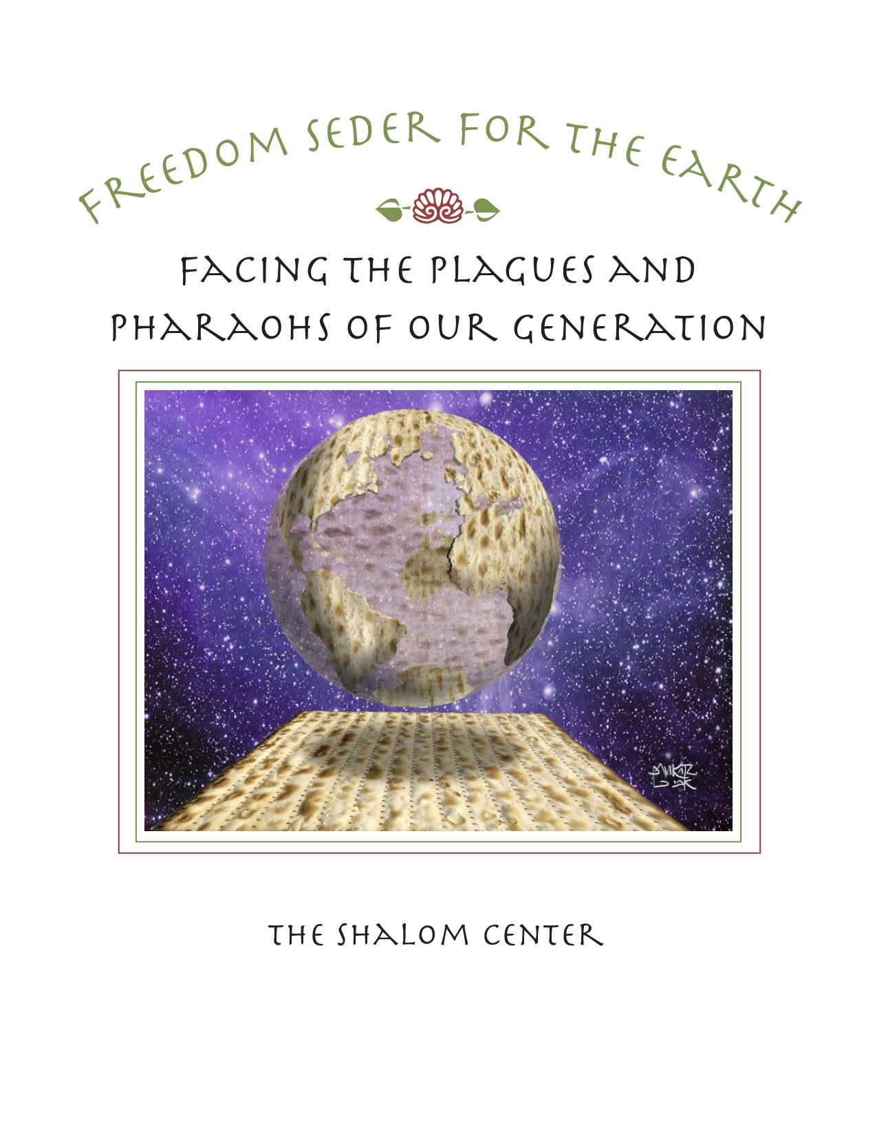 Freedom Seder for the Earth- Cover